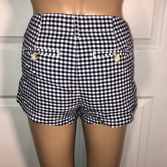 Hollister Blue/White Shorts 7/28 - Picture 4 of 7